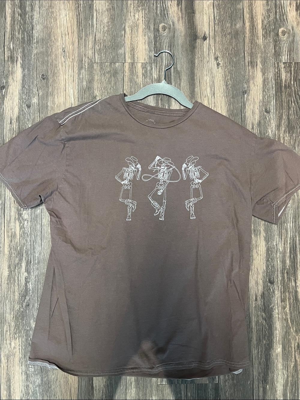Pacsun Skull Cowboy Tee One Size
